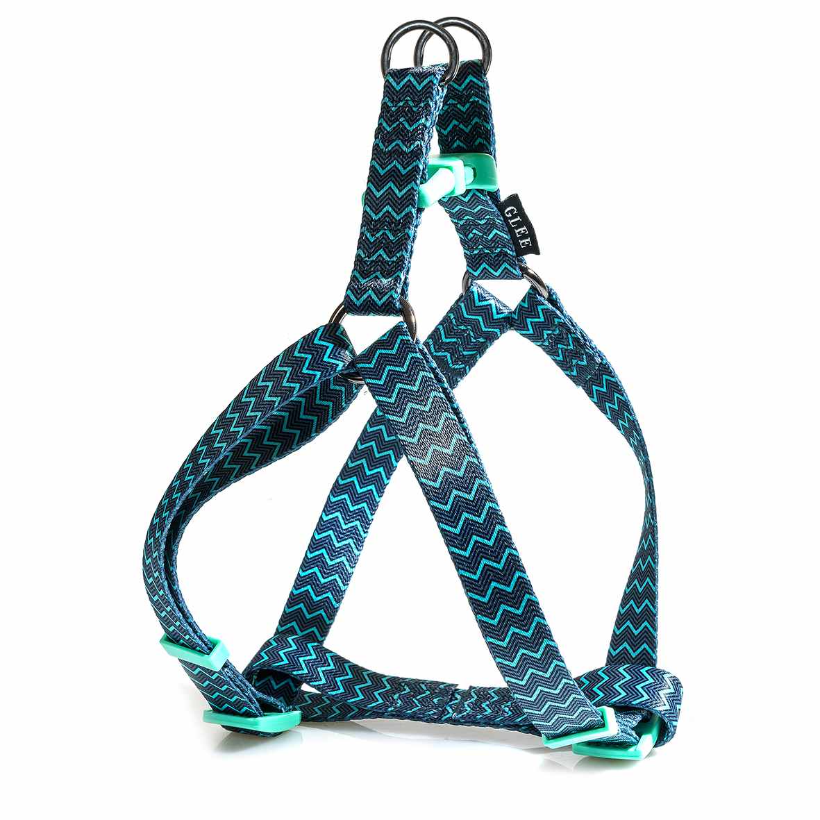 Glee Σαμαράκι Green Zig Zag Medium